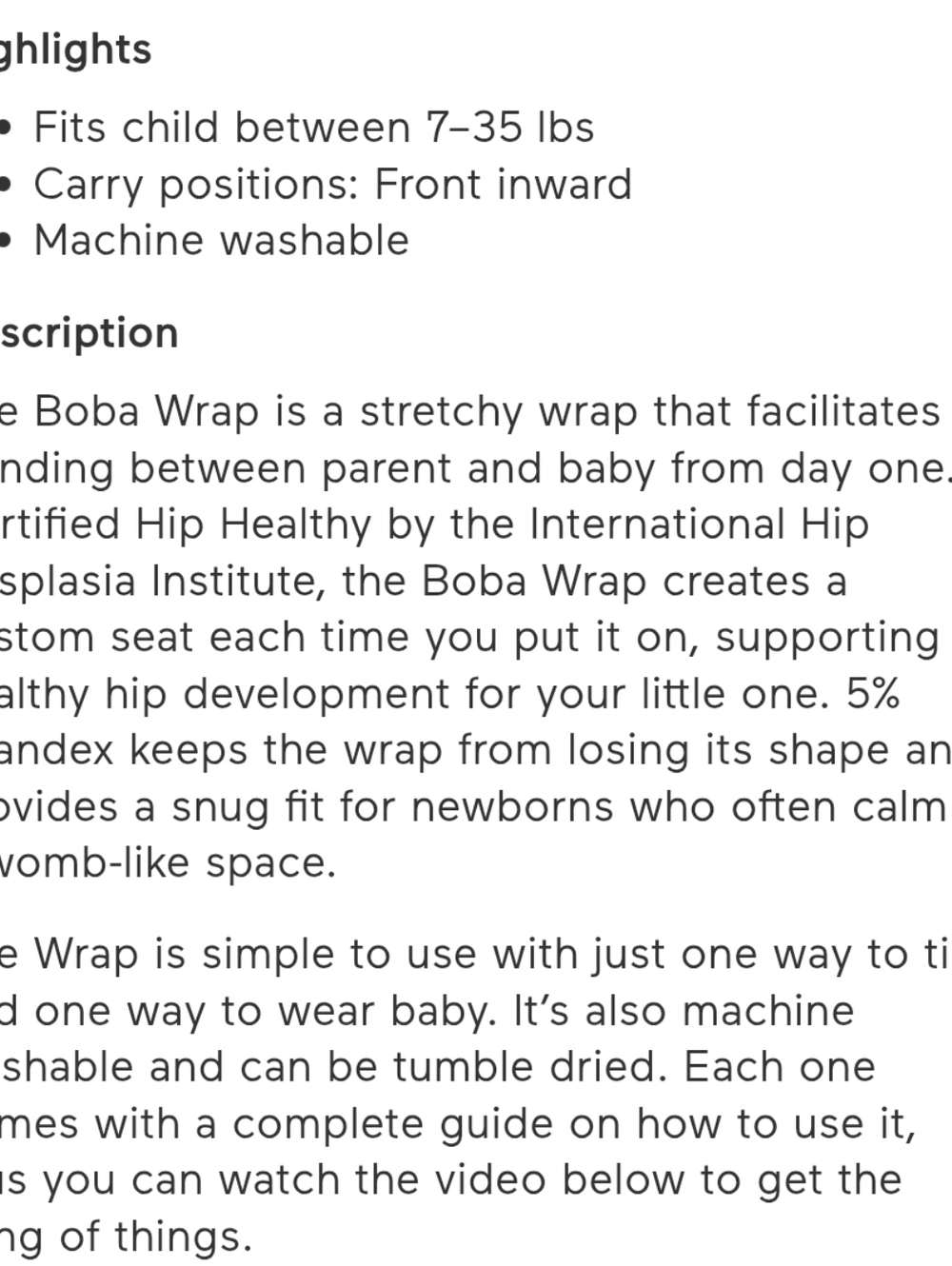 Boba black wrap - Picture 11 of 12